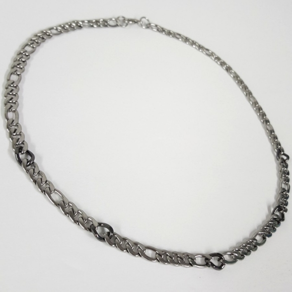 New Flat Link Chain Necklace - Picture 5 of 8
